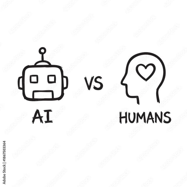 AI vs Humans — let AI handle the repetitive work